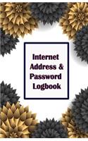 Internet Address & Password Logbook