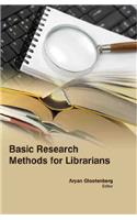 BASIC RESEARCH METHODS FOR LIBRARIANS ( ARYAN GLOOTENBERG, )