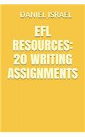 EFL Resources: 20 Writing Assignments