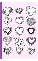 The Heart Sketchbook for Girls