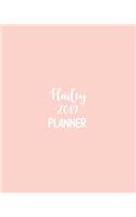 Hailey 2019 Planner