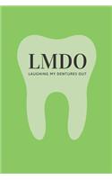 Lmdo Laughing My Dentures Out: Retirement Party Guest Book a Funny Work Event Sign in Book for Parties with Attitude