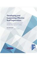 Developing and Supporting Effective Staff Supervision Training Pack