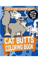 Cat Butts Coloring Book