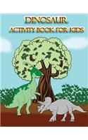 Dinosaur Activity Book for Kids