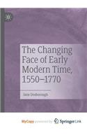 The Changing Face of Early Modern Time, 1550-1770