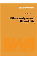 Bilanzanalyse und Bilanzkritik: (Gabler-Studientexte)