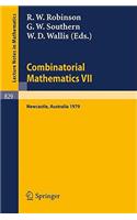 Combinatorial Mathematics VII