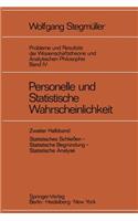 Personelle Und Statistische Wahrscheinlichkeit