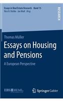 Essays on Housing and Pensions