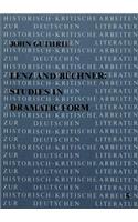 Lenz and Buechner: Studies in Dramatic Form