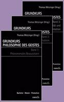 Grundkurs Philosophie Des Geistes / Grundkurs Philosophie Des Geistes - Gesamtwerk: Band 1: Phänomenales Bewusstsein /Band 2: Das Leib-Seele-Problem /Band 3: Intentionalität Und Mentale Repräsentation