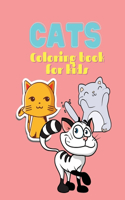 Cats Coloring book for kids