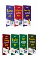 Arihant Bloom CAP Olympiad Science, Mathematics, Reasoning, English, General Knowledge, Hindi, Computer Class 1 (Set of 7 books)
