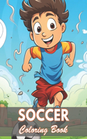 Soccer Coloring Book