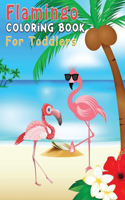 Flamingo Coloring Book For Toddlers