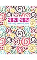 2020-2021 Daily Weekly and Monthly Planner