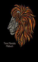 Tiere Mandala Malbuch