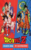 Dragon Ball Z Coloring Book 99+ Illustrations