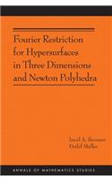 Fourier Restriction for Hypersurfaces in Three Dimensions and Newton Polyhedra