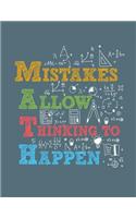 Mistakes Allow Thinking To Happen