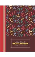 Amiesk Notebook - Sketch Book - 140 pages (7.44 x 9.69 inch)