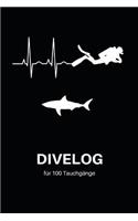 Divelog für 100 Tauchgänge