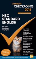 Cambridge Checkpoints Hsc Standard English 2016