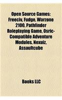 Open Source Games: Free, Open Source Video Games, Open Source Tabletop Games, Worldforge, Exile, Fudge, Tux Racer, Xpilot, Flightgear(English)
