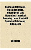 Spherical Astronomy