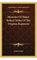 Memoirs Of Major Robert Stobo Of The Virginia Regiment