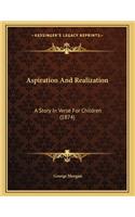 Aspiration And Realization