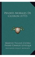 Pensees Morales De Ciceron (1772)