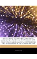 Articles on Minicomputers, Including: Data General Nova, Minicomputer, Programmed Data Processor, Pdp-8, Pdp-11, VAX, Pdp-7, Linc, an Wang, Wang Labor