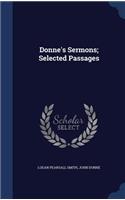 Donne's Sermons; Selected Passages