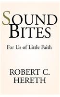Sound Bites of Faith: For Us of Little Faith