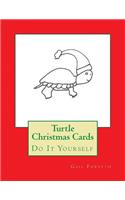 Turtle Christmas Cards: Do It Yourself(English)