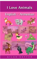 I Love Animals English - Armenian