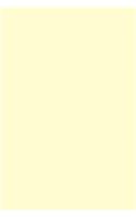 Journal Cream White Color Simple Plain Cream