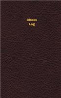 Chess Log (Logbook, Journal - 96 pages, 5 x 8 inches): Chess Logbook (Deep Wine Cover, Small)(Unique Logbook/Record Books)