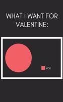 What I Want For Valentine