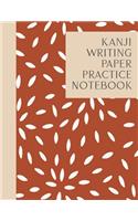 Kanji Writing Paper Practice Notebook