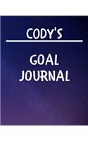 Cody's Goal Journal: 2020 New Year Planner Goal Journal Gift for Cody / Notebook / Diary / Unique Greeting Card Alternative