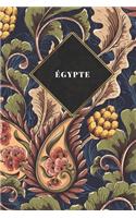 Égypte: Carnet de voyage ligné ou carnet de voyage ligné - Journal de voyage pour hommes et femmes avec lignes