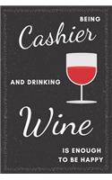 Cashier & Drinking Wine Notebook
