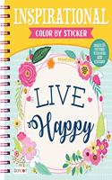 Inspirational Advanced Color by Number, Spiral Bound