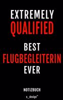 Notizbuch für Flugbegleiter / Flugbegleiterin