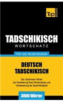 Tadschikischer Wortschatz für das Selbststudium - 3000 Wörter