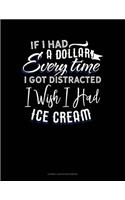 If I Had a Dollar for Everytime I Got Distracted. I Wish I Had Some Ice Cream: Cornell Notes Notebook