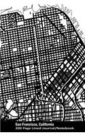 San Francisco California 200 Page Lined Journal/Notebook